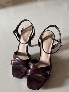 Burgundy Heels