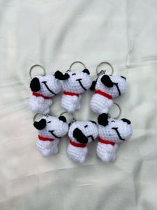 Handmade Crochet Animal Keychains