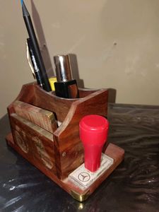 Wooden pen box