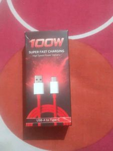 100W Super Fast Charging USB-A to Type-C Cable