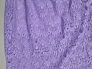 Lavender Lace Tiered Skirt