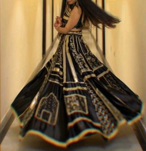 Black Embellished Lehenga Choli