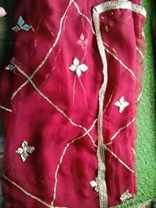 mehrun gota Patti saree
