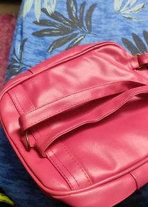 Cute Pink Kids Backpack, With 2 Compartments