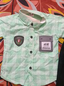 Boys shirt set