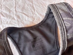 Nike Grey Athletic Top