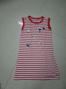 Striped Star Sequin Dress