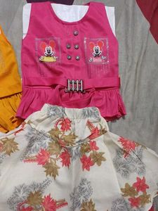 combo Of 3 skirt top