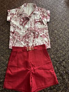 Coords Polo Shirt And Short