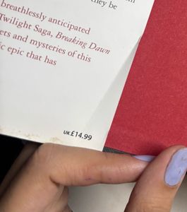Twilight Hardcover Book (unused)