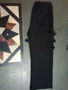 Black Wide Leg Sweatpants