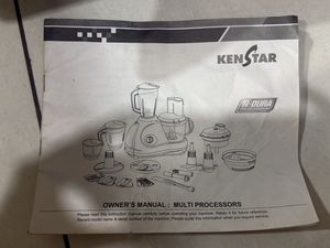 Kenstar Multi Processor Manual