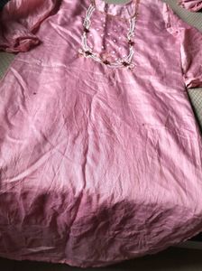 Pink Kurta Set with Dupatta