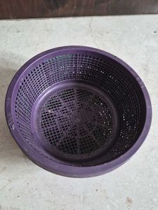 Set of 4 Colorful Plastic Baskets