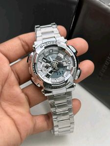 G-Shock Silver Metal Watch