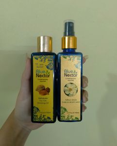 Combo Of Blue Nectar Nargis Body Mist for long las