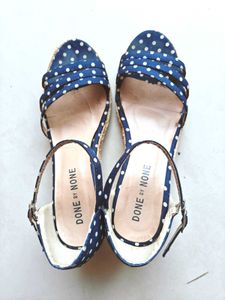 Done by None Polka Dot Wedges