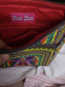 Boho Peacock Print Crossbody Bag