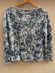 Floral Print Long Sleeve Top