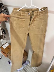 Tan Cargo Style Pants