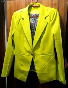 Chartreuse Blazer