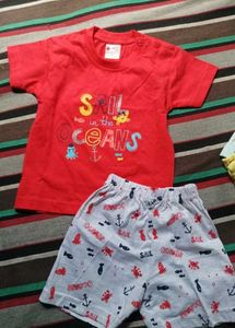 Cute Baby T-Shirt and Shorts Set