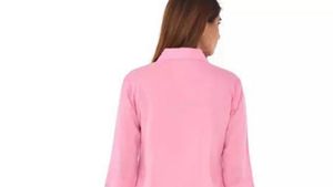 Pink Button-Up Shirt