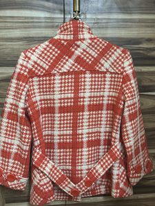 Charming Plaid Girls' Coat