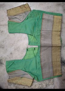 Elegant Green Cotton Saree