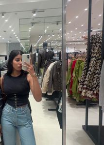 Stylish Black Corset Top