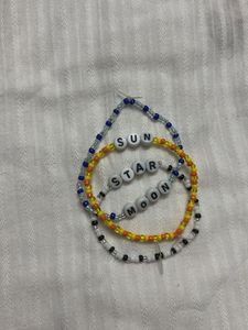 Beaded Bracelets "SUN STAR MOON"