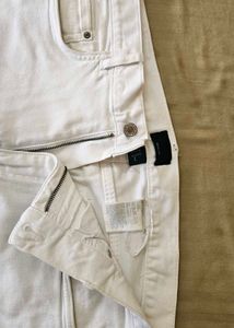 Ripped White Jeans