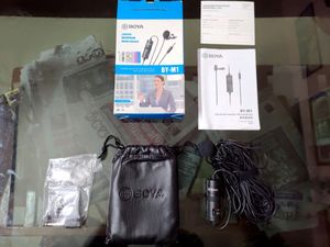 BOYA BY-M1 Auxiliary Lavalier Microphone 20ft