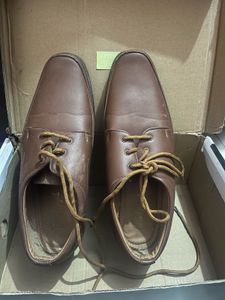 Brown Leather Formal Shoes