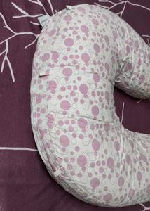 Lulamom Nursing Pillow with 2 Cotton Covers