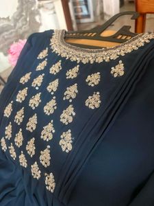 Elegant Embroidered Anarkal Single i Gown