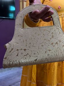 Elegant Embroidered Clutch