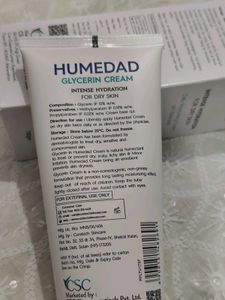 Humedad Glycerin Cream Intense Hydration