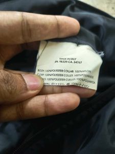 Prada Black Hooded Jacket