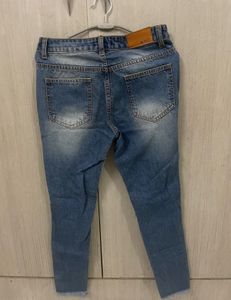 Ripped Denim Jeans