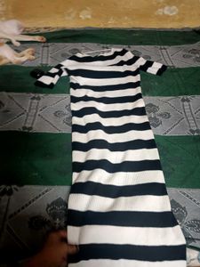Striped Ribbed Knit Top