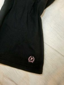 Y2k Cute Black &amp; Pink Trim Tank Top