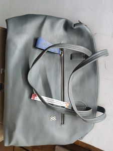 Stylish Grey Tote Bag