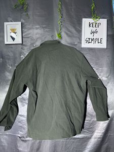 Men's Olive Green Casual Adcenture shirt