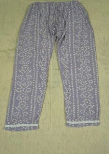 Lavender Printed Kurti with pant