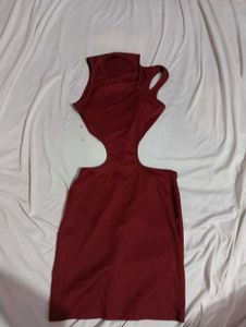 SHEIN Cut-Out Mini Dress