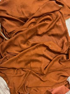 Crushed tissue silk saree new