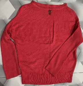 Coral Knit Sweater