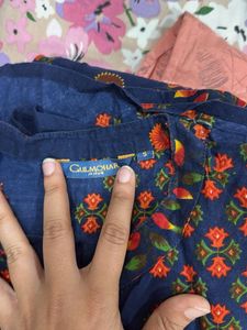 Blue Printed Kurti