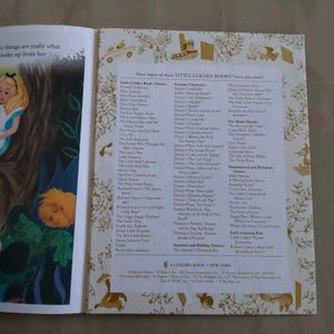 Walt Disney's Alice in Wonderland Little Golden Bo